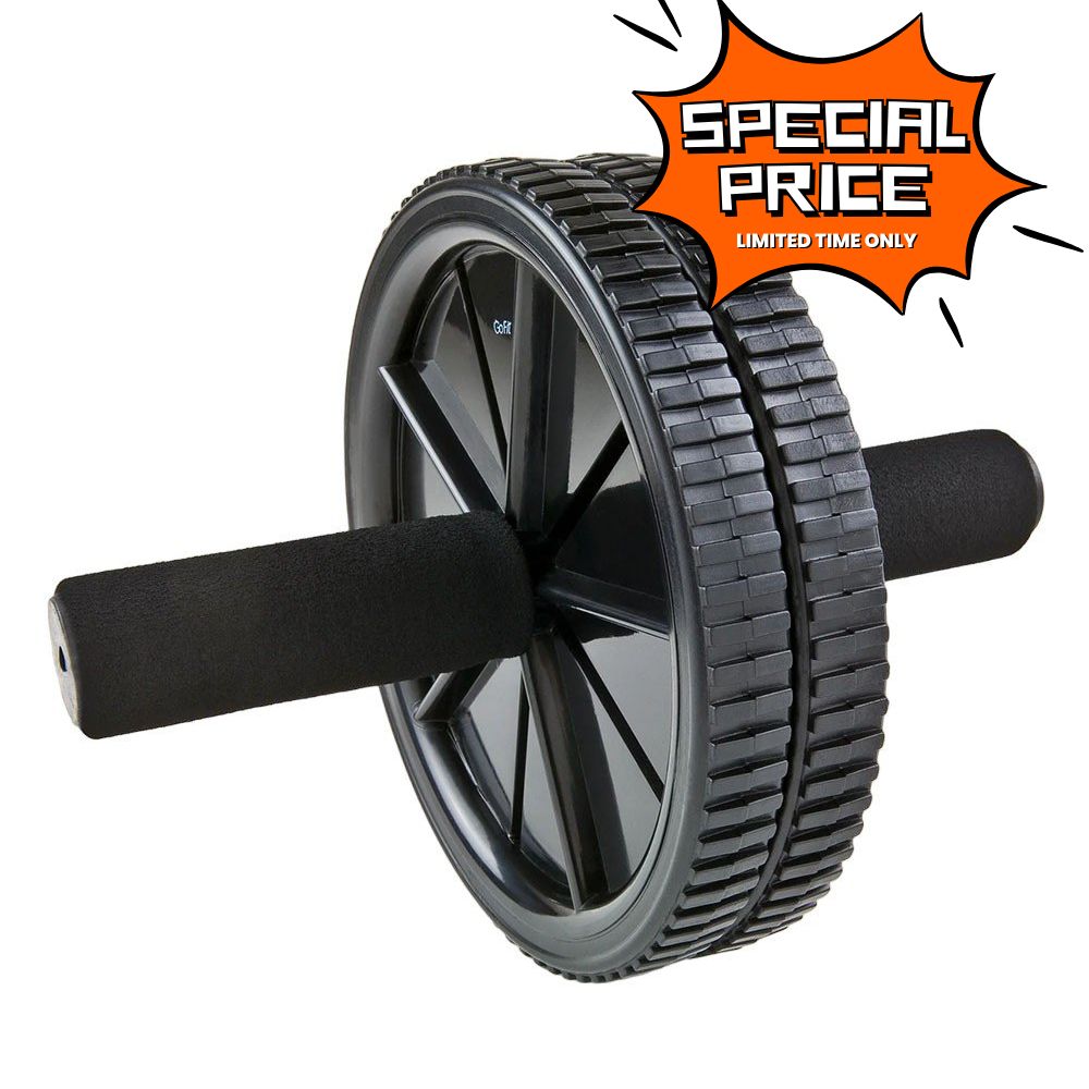 Ρόδα Κοιλιακών GoFit DEW Dual Abdominal Wheel